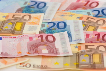 billets de banque en euros