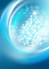 bright Christmas tree © malwa