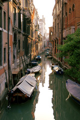 Fototapeta na wymiar Widok ulicy z Wenecji