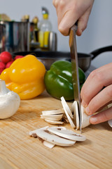 Gem&uuml;se schneiden