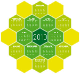 Green Calendar for 2010.