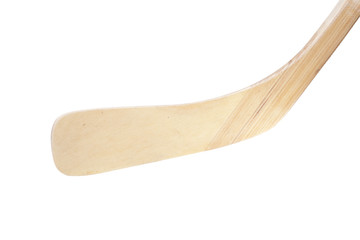 close up of an ice hockey stick