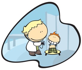 doctor and a kid