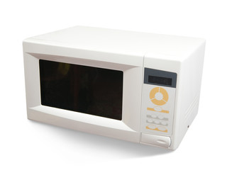 mini oven over white