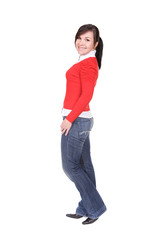 Fototapeta premium casual woman