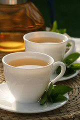Mint tea