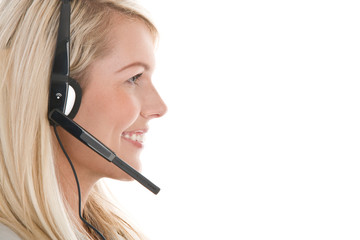 Profile of friendly telephone operator