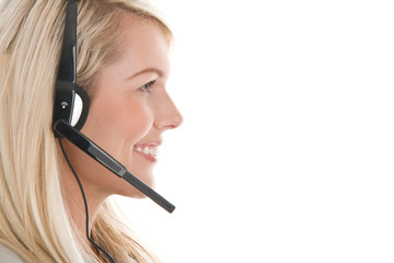 Profile of friendly telephone operator