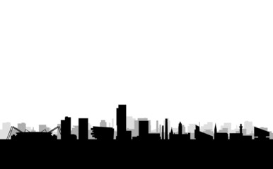 manchester city skyline and landmarks
