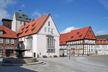 Malerische Altstadt von Bad Gandersheim