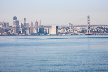 Fototapeta na wymiar Oakland Bay Brücke USA