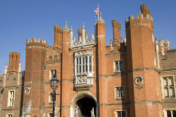 Entrance to Hampton Court Palace