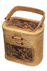 Bag from a birch bark