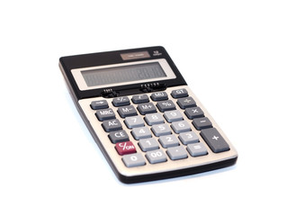 Calculator white background