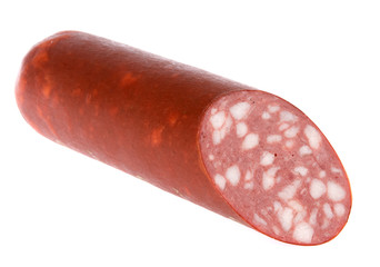 Sausage on a white background