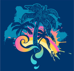Palmtree Island graphic