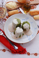 Tortini di ricotta con erbe di campo - Contorni Lombardia