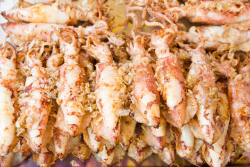 Grilled squid