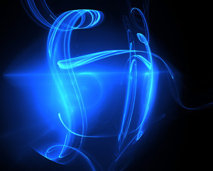 Abstract blue background