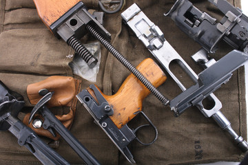 automatic gun background