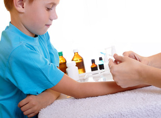 the injection