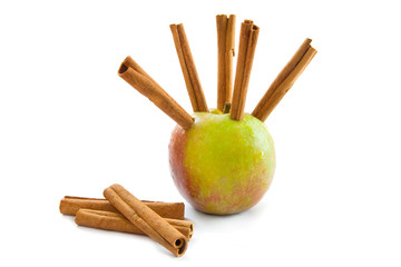 Apfel und Zimt