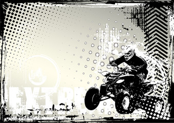 motorsport grunge background - obrazy, fototapety, plakaty