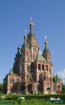 orthodox church at Peterhof