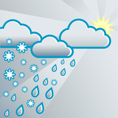 Wetter, Schneeregen, Niederschlag