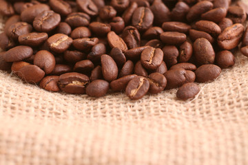 Coffee beans - macro