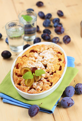 Plum cake