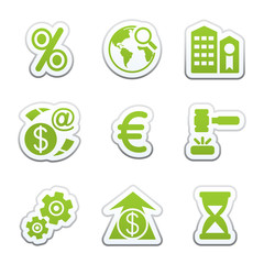 Sticker for web set 25