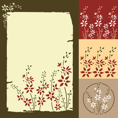 Seamless Retro Pattern. Parchment