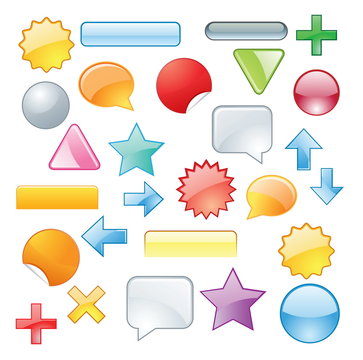 Set colored symbols