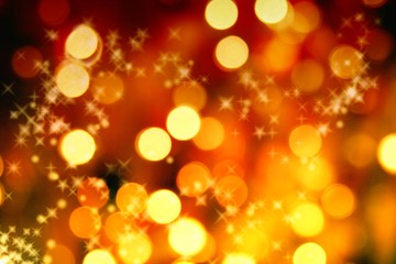 Obraz premium Abstract background of christmas lights