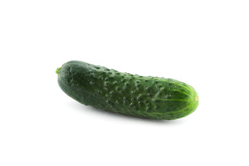 Cucumber isolated on white