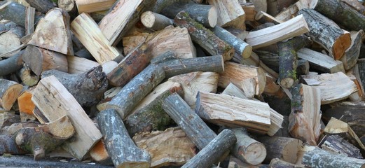 Wooden heap - Bois de chauffage