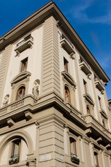 Fototapeta na wymiar budynek w centrum Florencji