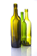 Empty Glass Bottles