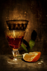 mandarin and liquor