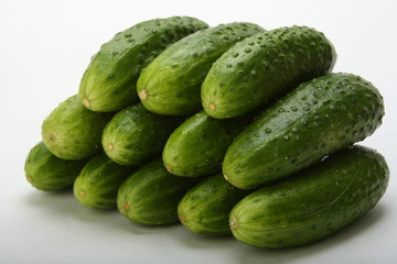 fresh cucumbers