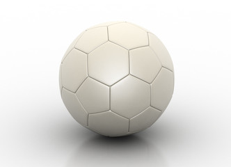 Fototapeta premium pallone bianco