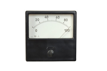 old voltmeter
