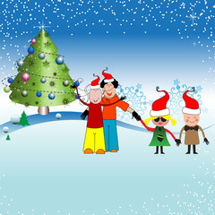 Christmas with children