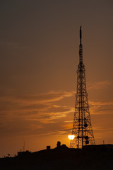 Torre de telecomunicaciones, Palmira, Siria