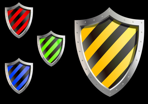 Security sheld icons