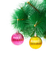 Christmas decoration on the tree