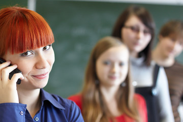 Obraz premium the students