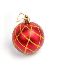 red christmas balls