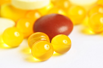 medical pills and tablets